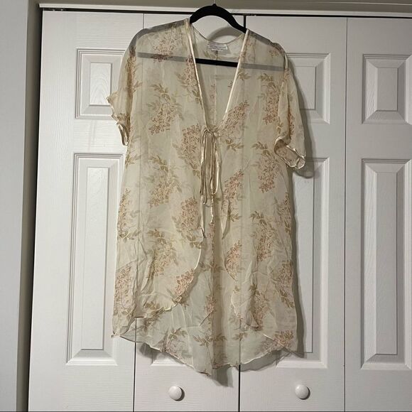 Christine Vancouver la petite coquette robe silk one size EUC VINTAGE - Picture 1 of 9